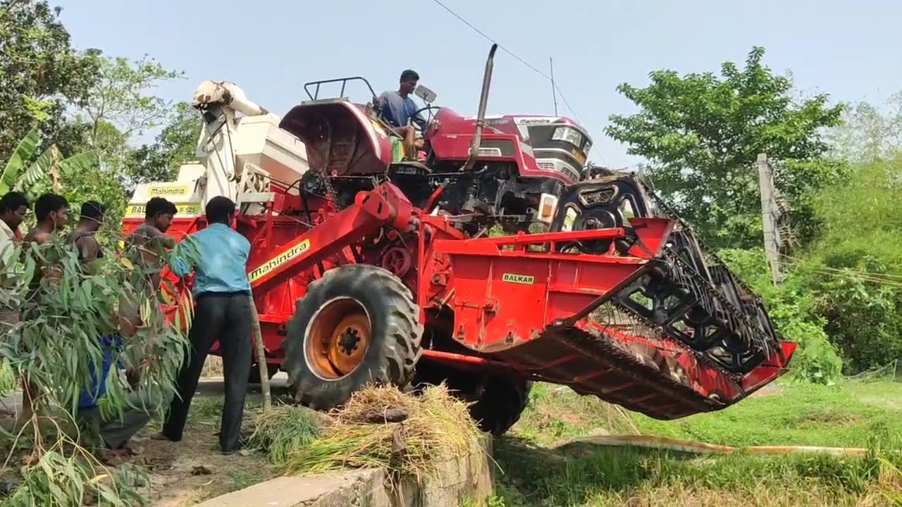 Dhan Kata Gadi | Mahindra Arjun Novo 655 Di 4Wd | tractor bangla