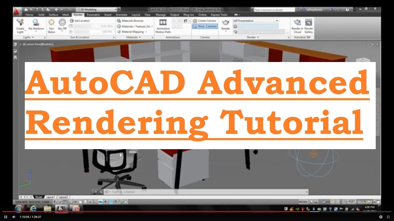 AutoCAD Advanced Rendering Tutorial