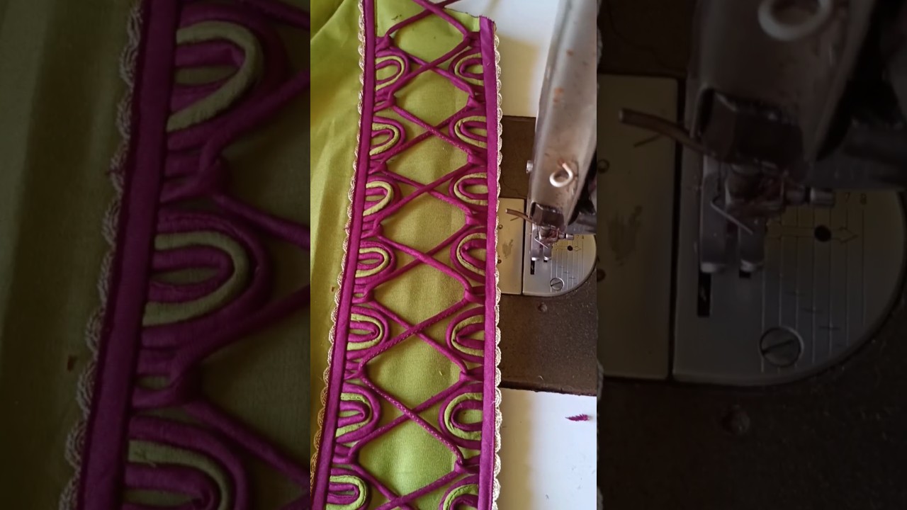 Salwar poncha design with easy sewing tips #reetdesigns #shorts#mohridesign#sewing#new#