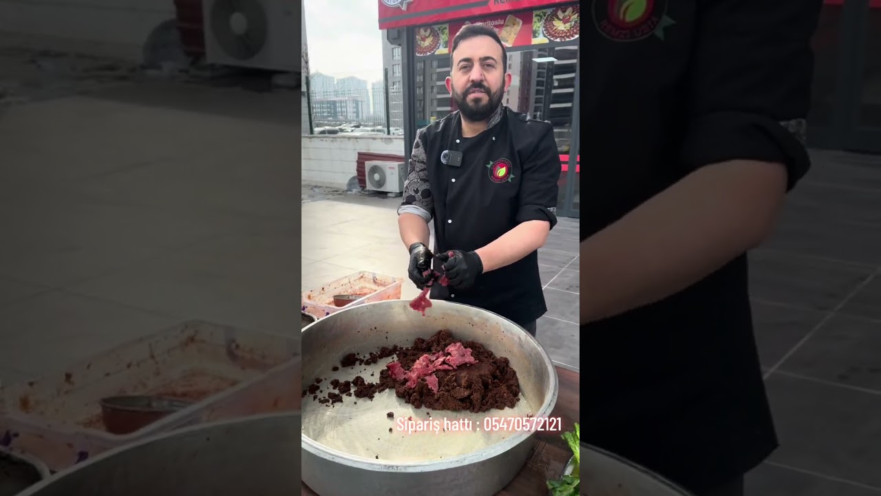 El yapımı çiğköfte  acının en güzel tarafı …