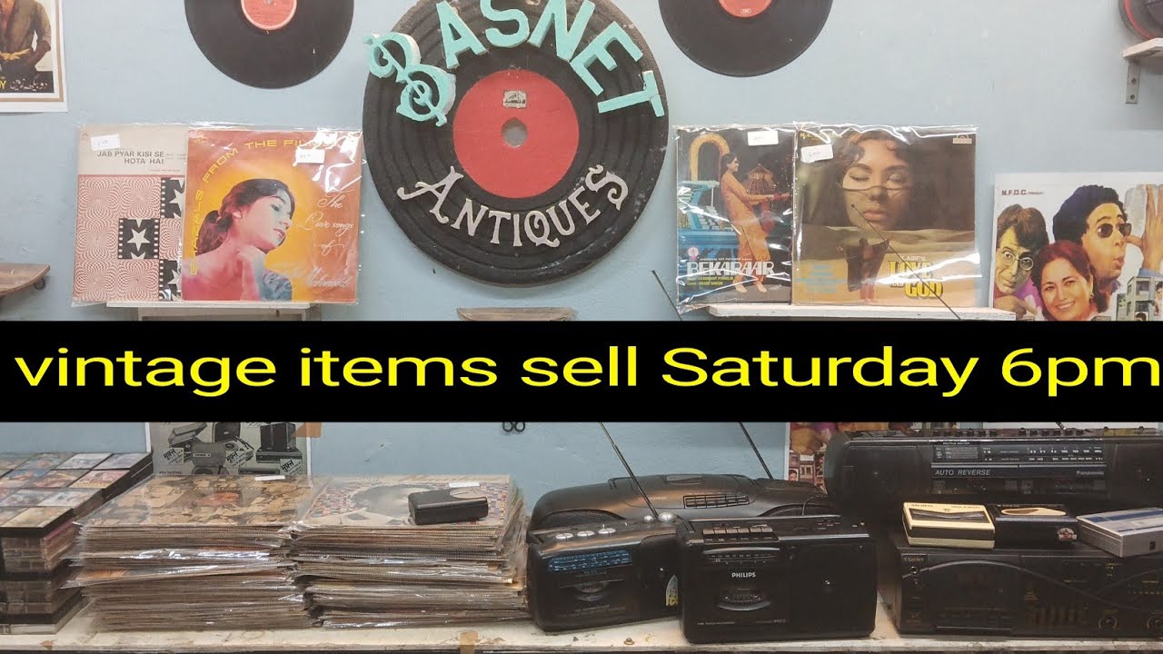 Vintage items sell Saturday 6pm | vintage walkman | t- series deck | 7017955609