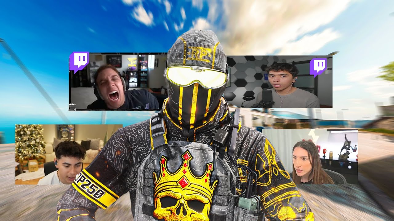 Killing Streamers with BROKEN OMNI-MOVEMENT on Warzone 4 🤩👑