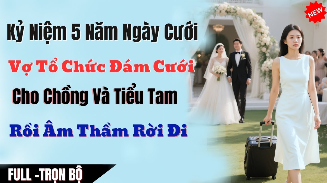 Kỷ Niệm 5 Năm Ngày Cưới, Vợ Tổ Chức Đám Cưới Cho Chồng Và Bồ Nhí Rồi Âm Thầm Rời Đi