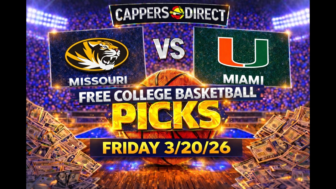 Бесплатные прогнозы на 1-й раунд «Мартовского безумия» в пятницу, 20 марта 2026 г. | Прогнозы на ...