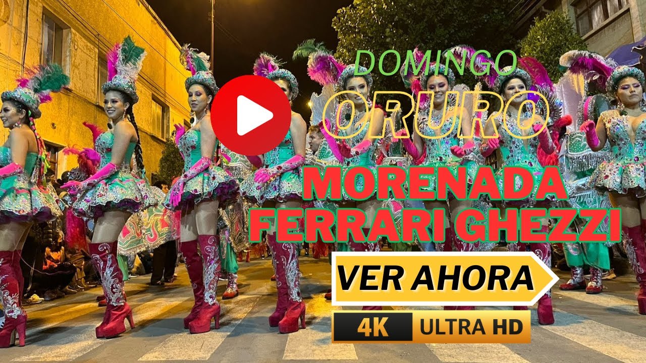 Carnaval de Oruro 2024 - Morenada Ferrari Ghezzi - Domingo de Carnaval.