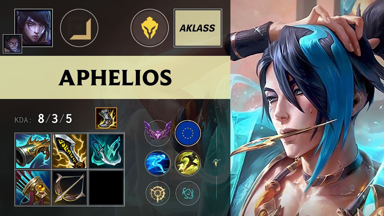 (SU Aklass) Aphelios ADC vs Yunara - EUW Master Patch 26.13