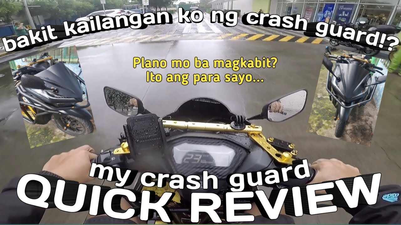 HONDA CLICK GAME CHANGER l MY CRASH GUARD QUICK REVIEW