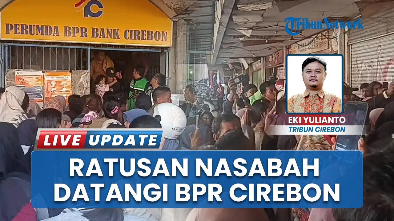 Ratusan Nasabah BPR Cirebon Datang Ramai-ramai ke Bank, Buntut Izin Usahanya Dicabut OJK