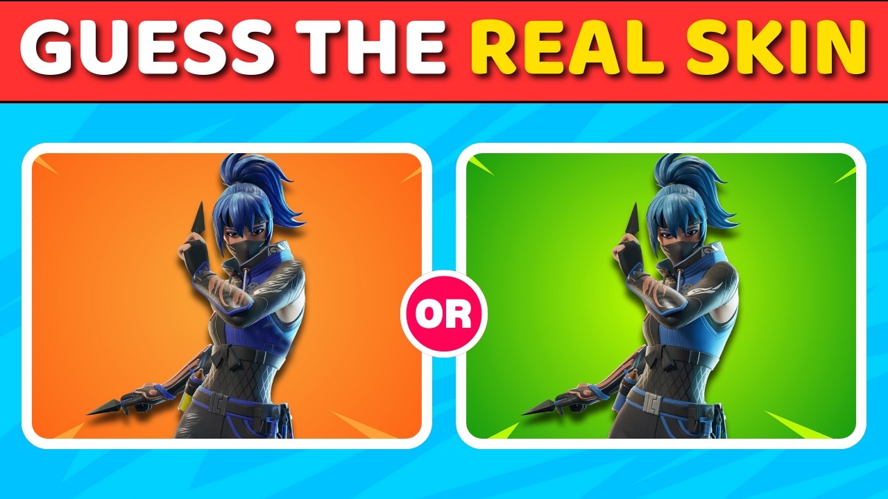 Guess The REAL Fortnite Skin