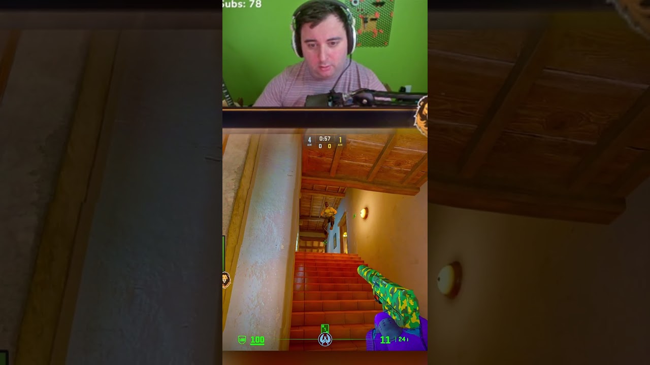 Он думал, что умеет летать... #cs2 #counterstrike #cs2clips #cs2funny