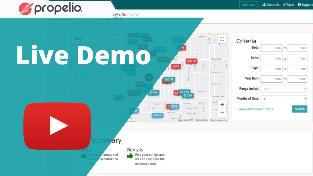Propelio Live Demo Presented by Real Estate Coach Tomás