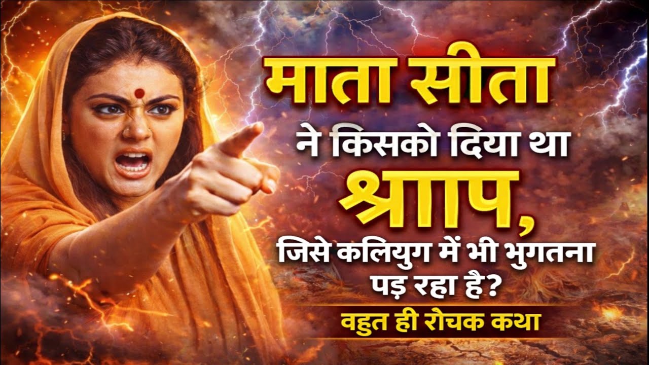 Sita Ka Shrap - क्यों दिया सीता ने गाय, पुष्प, अग्नि और नदी को श्राप - सीता का श्राप