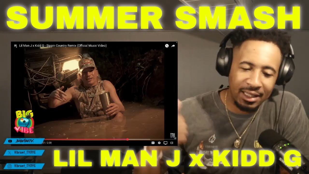 Lil Man J x Kidd G - Sippin Country Remix (Official Music Video) [Reaction]