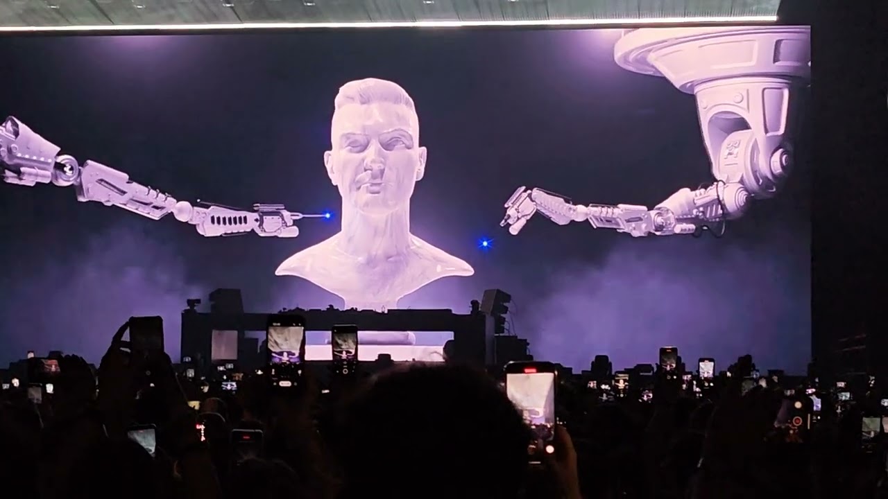 Inizio Concerto - Gabry Ponte - 25 anni di Dance - Unipol Arena - 06/04/2024