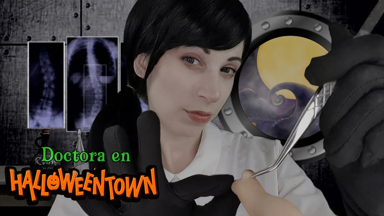 Doctora en Halloween Town | Quitando verruga de Bruja | RP | SusurosdelSurr ASMR  | Español