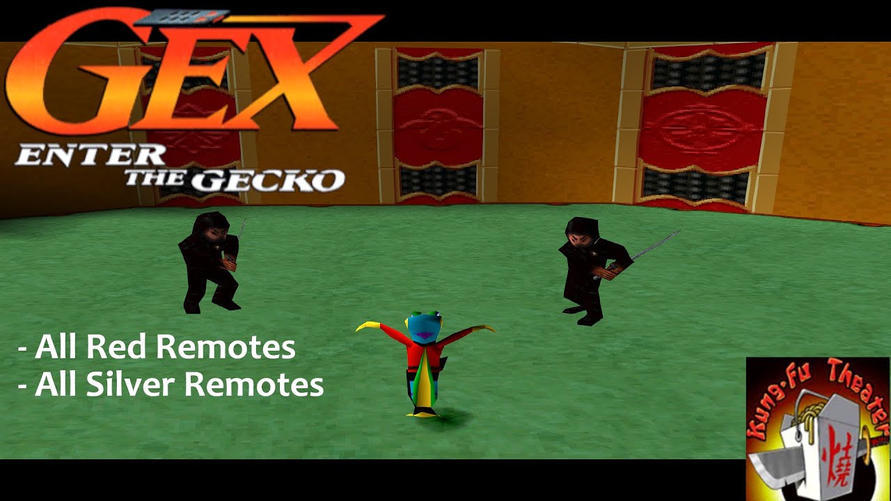 Gex: Enter The Gecko (PSX) - Kung Fu Theatre | Mao Tse Tongue (All Remotes)