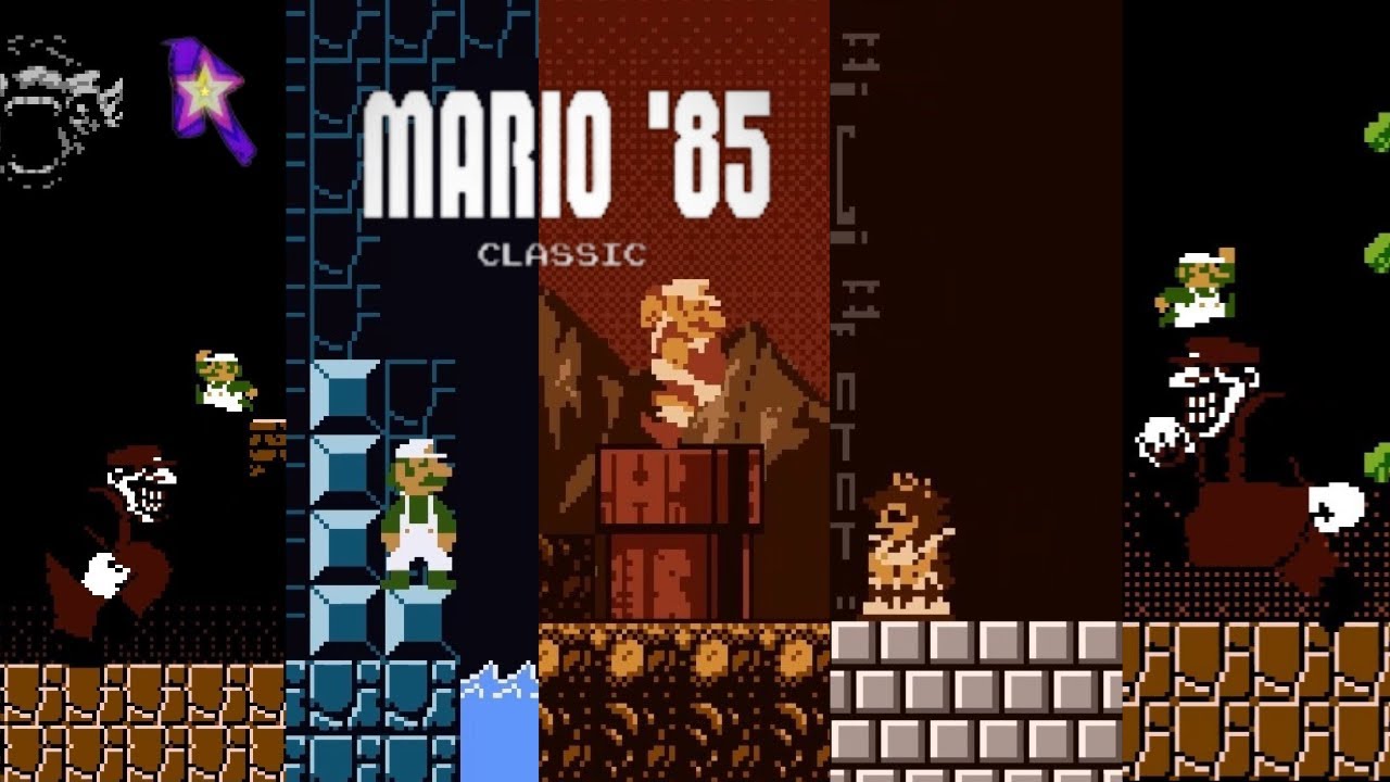 Mario '85 Classic, Глава 1, Мир 1 (НОВИНКА!) - Геймплей
