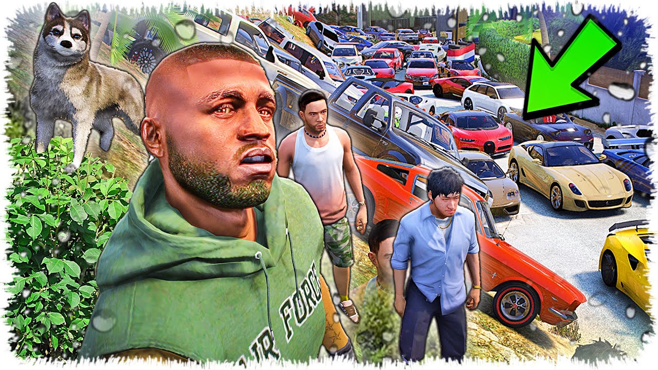 Джонни өте көп машина жөндеді (GTA V)