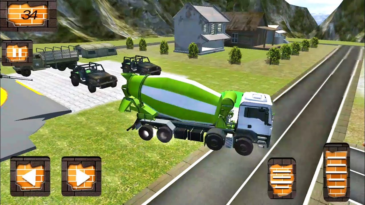 Wall Construction Simulator Border Security | Heavy Vehicle - Android Gameplay FHD