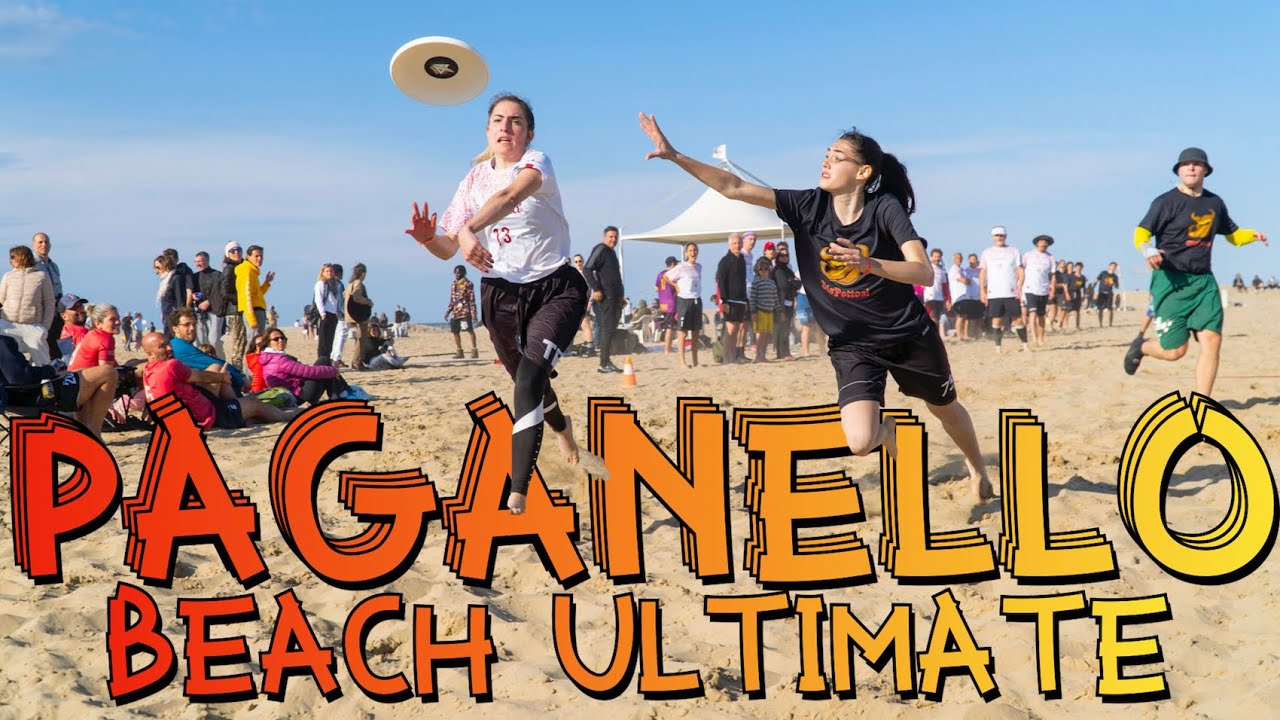 PAGANELLO 2022: Grande show di ultimate frisbee sulla spiaggia di Rimini a Pasqua