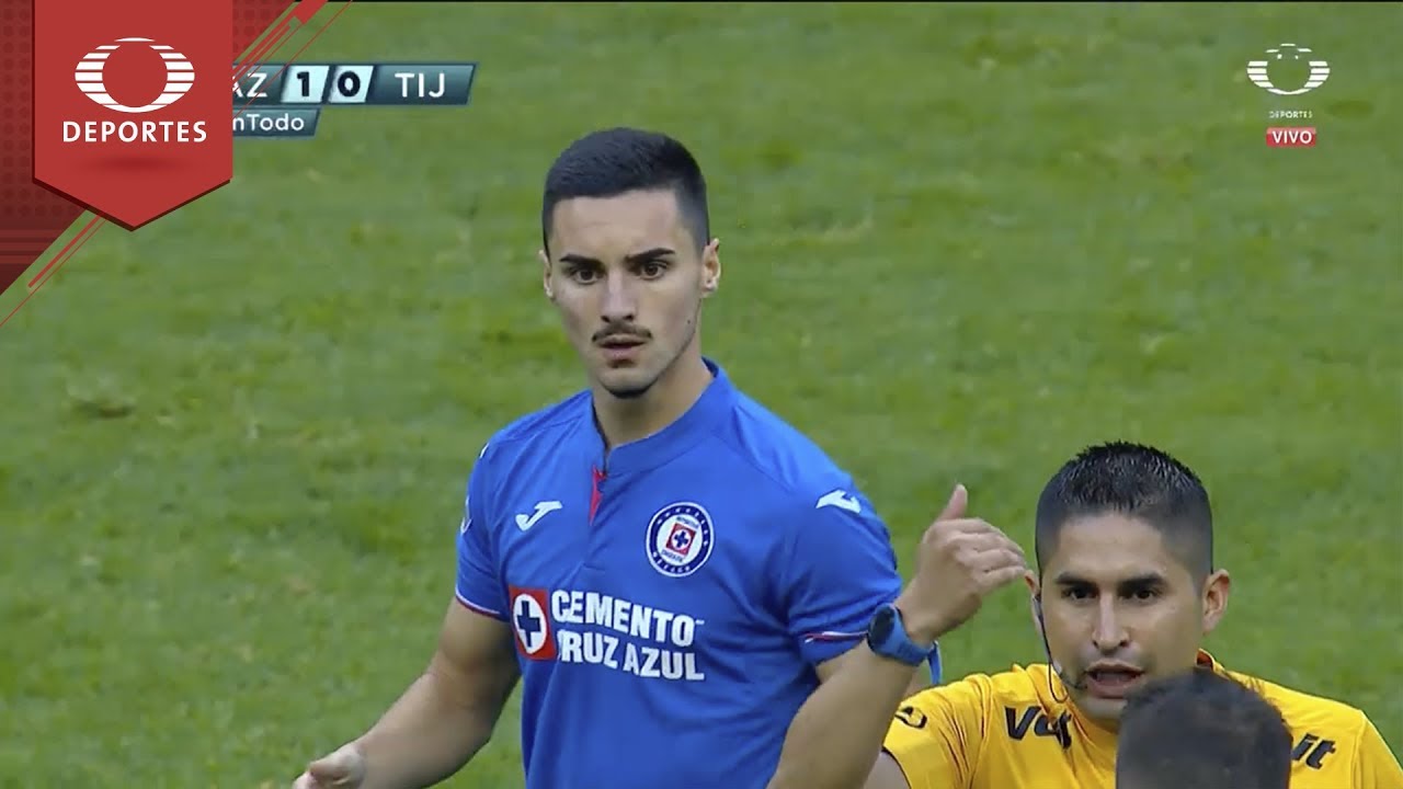 VAR confirma tarjeta amarilla para Eustáquio | Cruz Azul 1 - 0 Tijuana | CL19 - J4