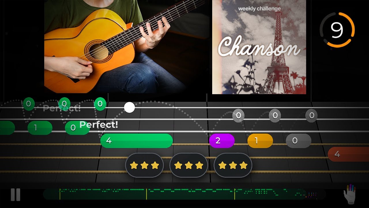 Yousician: L’amour à Paris — Lead (Level 9)