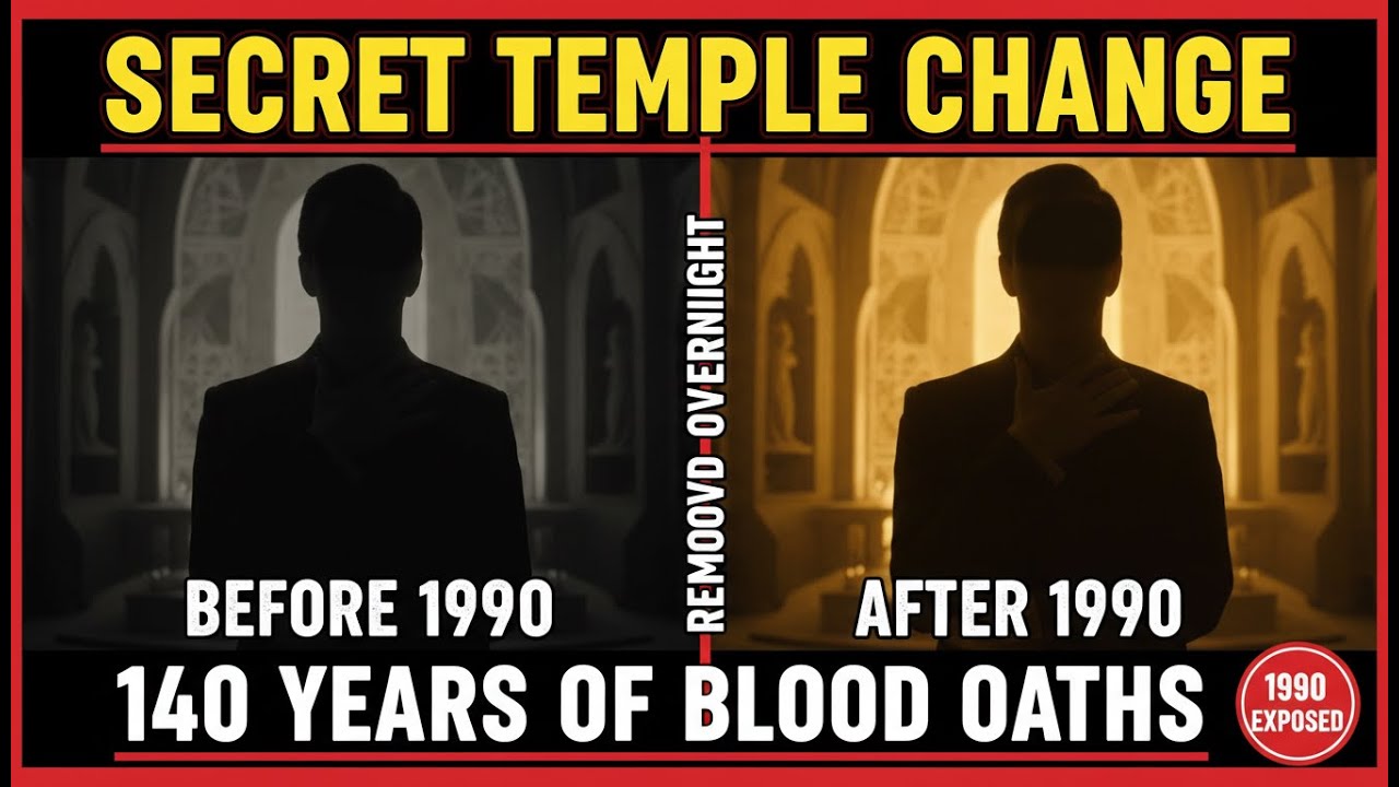 The Secret 1990 Mormon Temple Change That Shocked Members (Blood Oath Removed) | Church History Expo