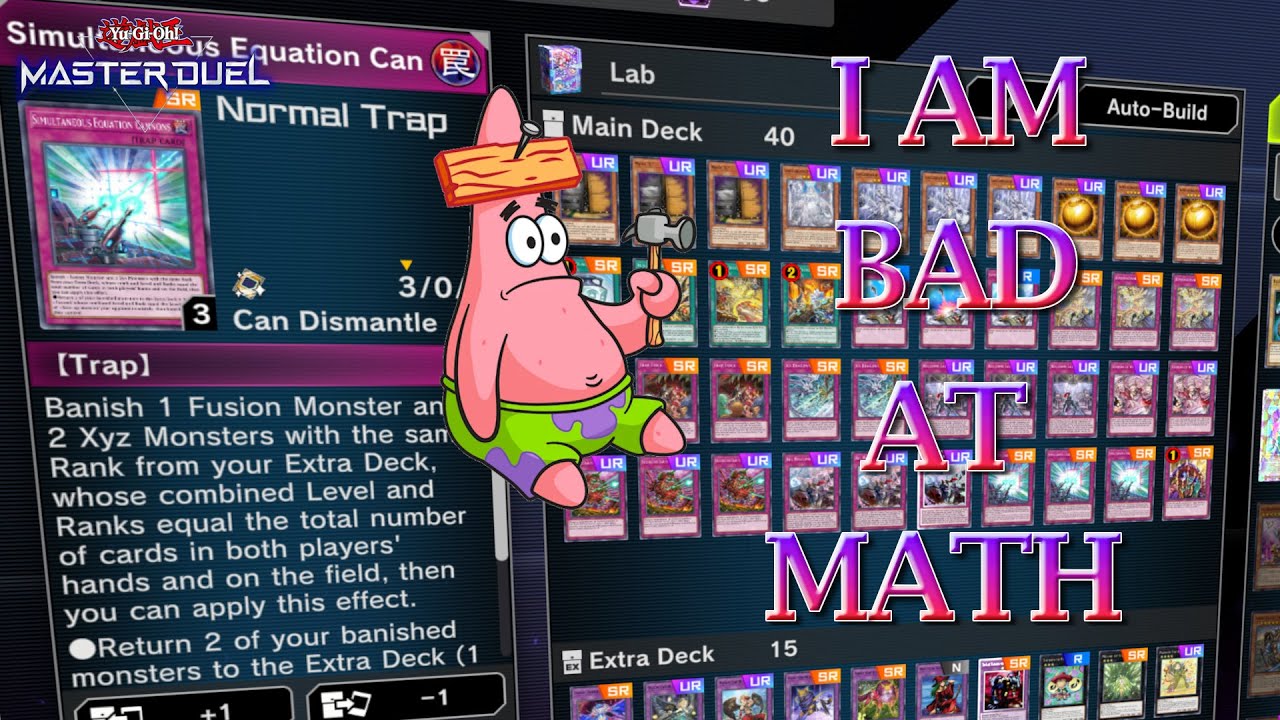 Doing Math IS Difficult - Master Duel Season 36 Replays - Cannons Labrynth