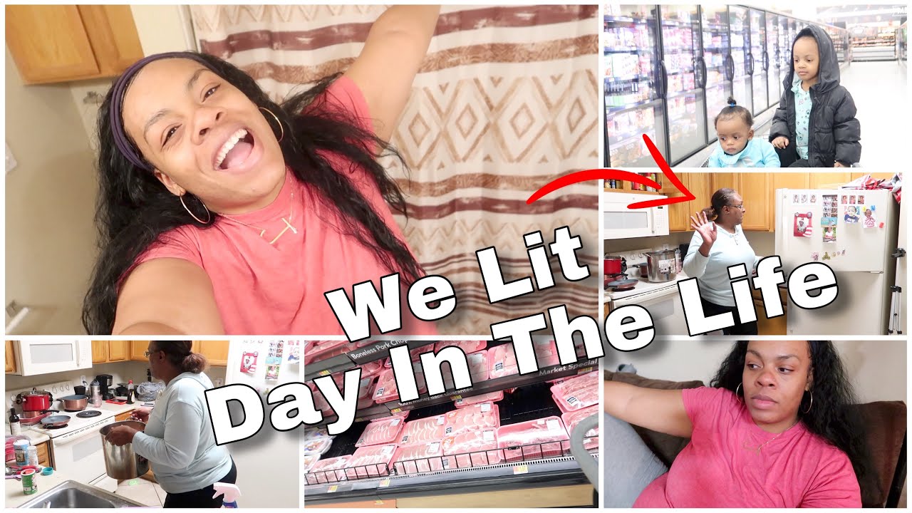 Day In The Life OF a Single Mom Of 4 & Mom's About To Come For Yall 👀🤦🏽‍♀️ | We Lit
