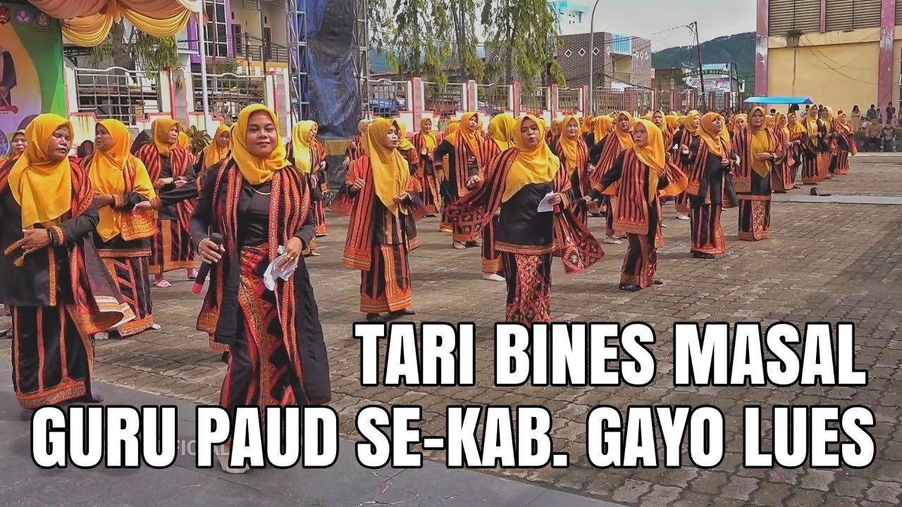 Tari Bines Massal Di Gayo Lues - Aceh