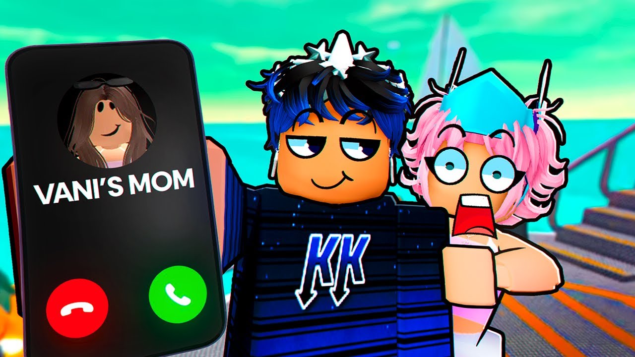 Ее МАМА ПОЗВАЛА МЕНЯ поиграть в ROBLOX...