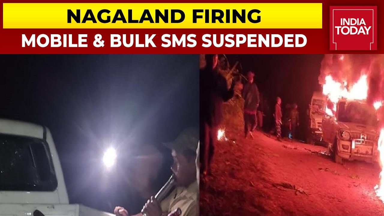 Nagaland Firing: Mobile & Bulk SMS Suspended In Mon | Breaking News