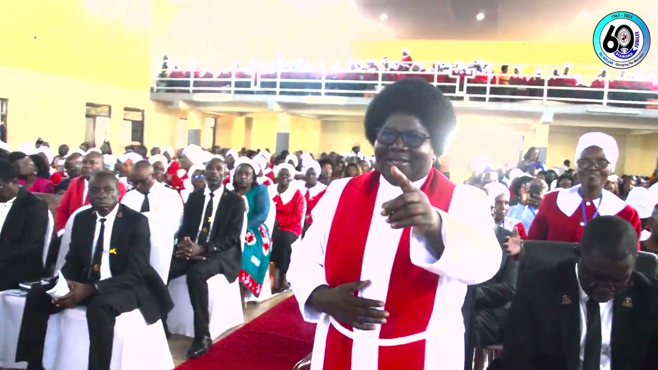 The Unified praise team from UCZ St Margaret's Kitwe perform Amalumbo Song