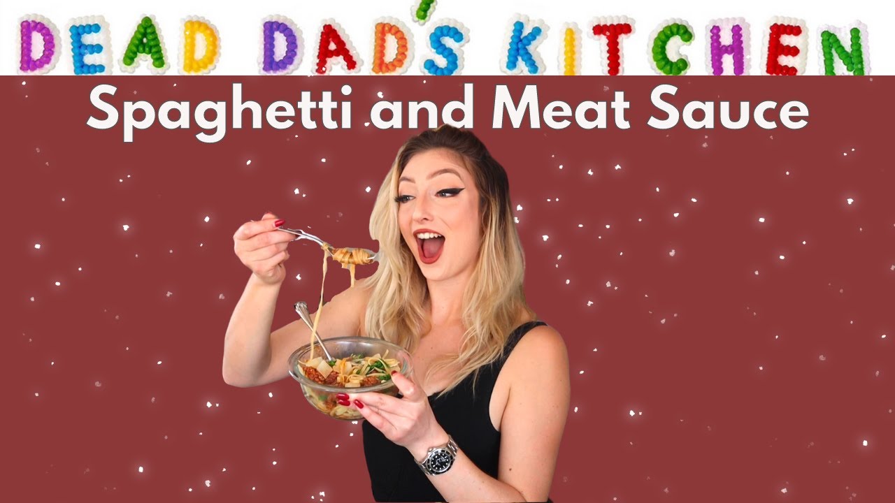 Dead Dad's Kitchen - Spaghetti and Meat Sauce | Irene Walton