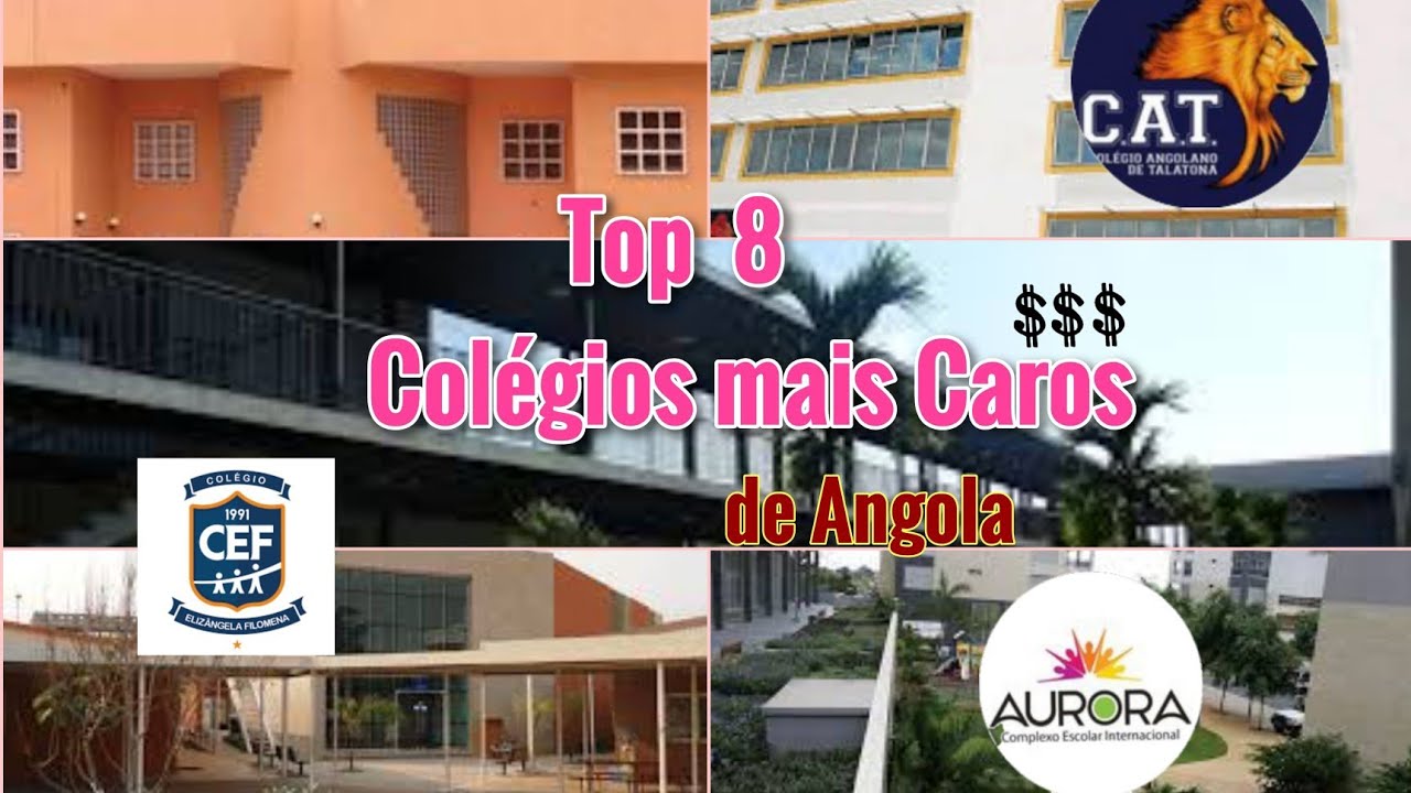 Os 8 Colégios com Propinas/Mensalidades mais caras de Angola | Melhores Escolas Privadas do País