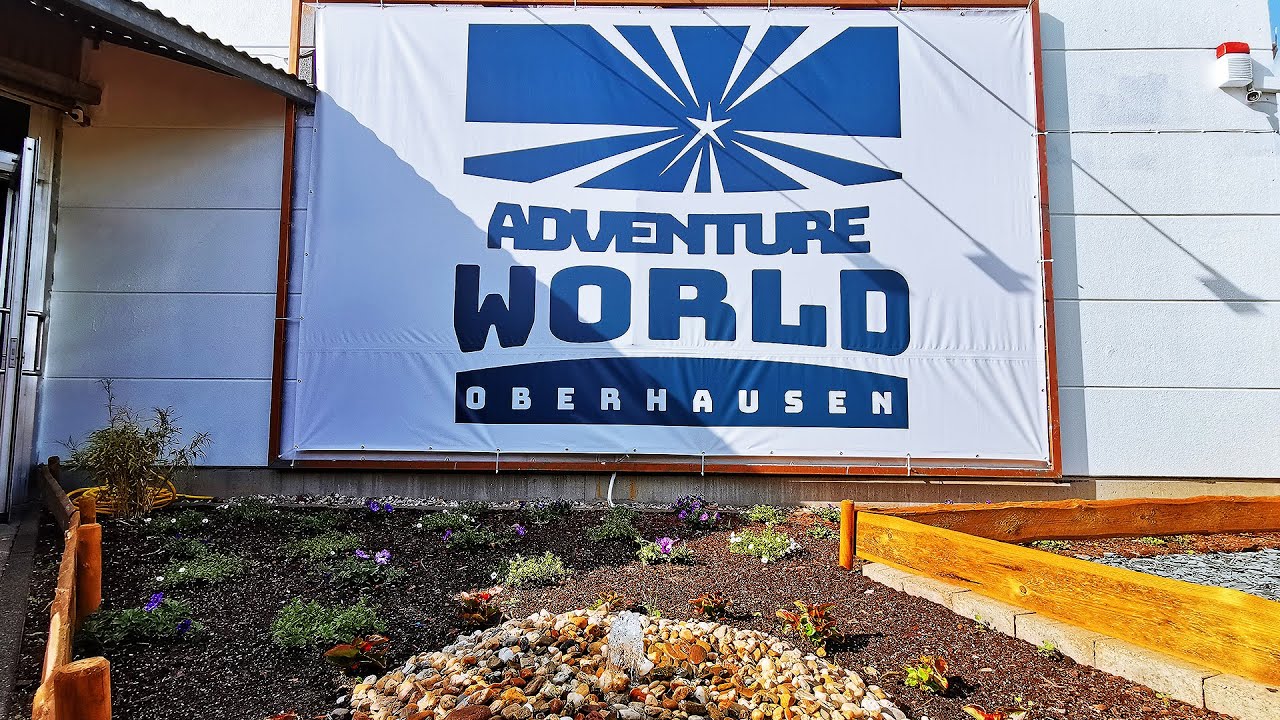 ADVENTURE WORLD Oberhausen Vlog 🎢🪐 | ❗️Inkl. GEWINNSPIEL❗️  | Lasertag-Maze-VRSimulator