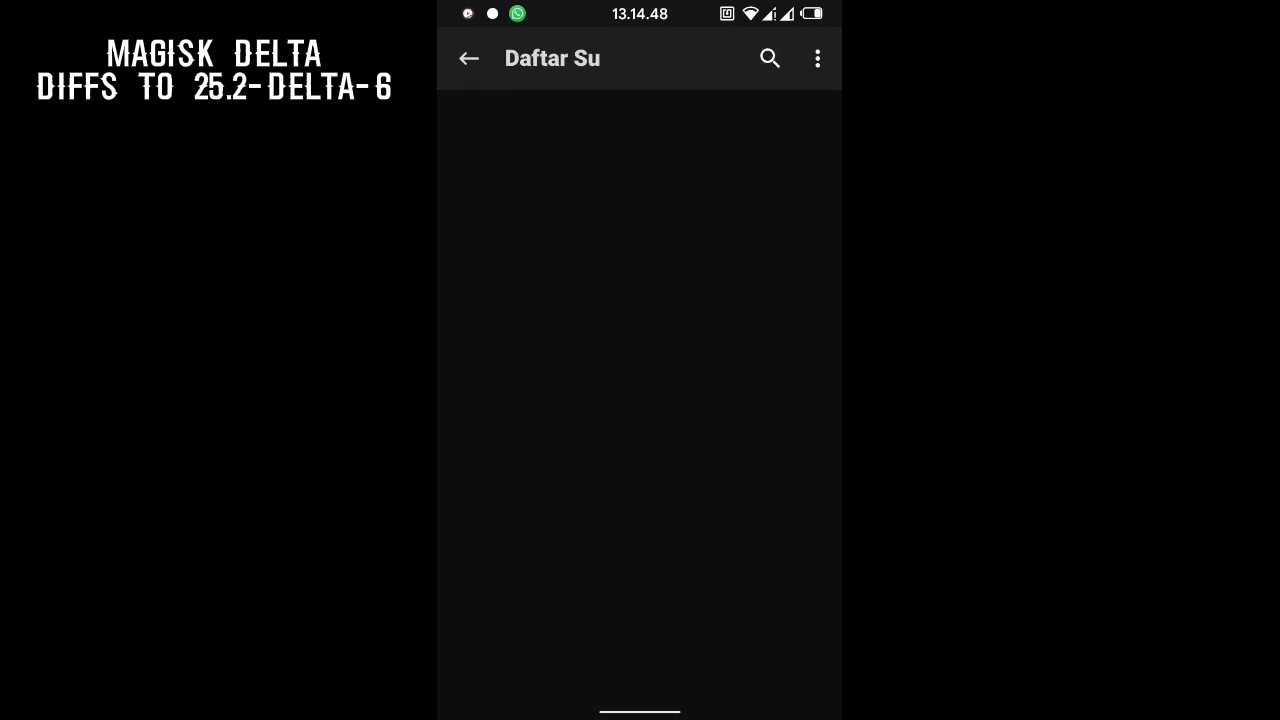 magisk delta v25.2-delta-6 | hide root brimo