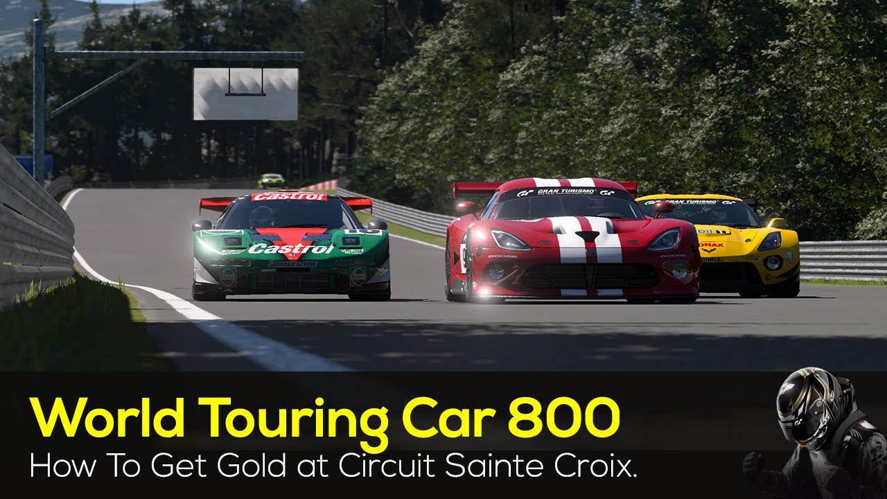 Как получить золото в гонке World Touring Car 800 на трассе Circuit de Sainte Croix (HARD) — #gra...