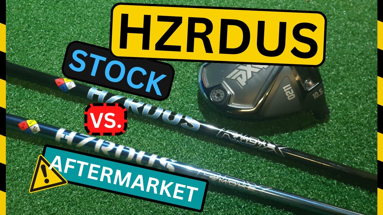 HZRDUS Blue RDX Smoke: стандартный вал против стороннего вала