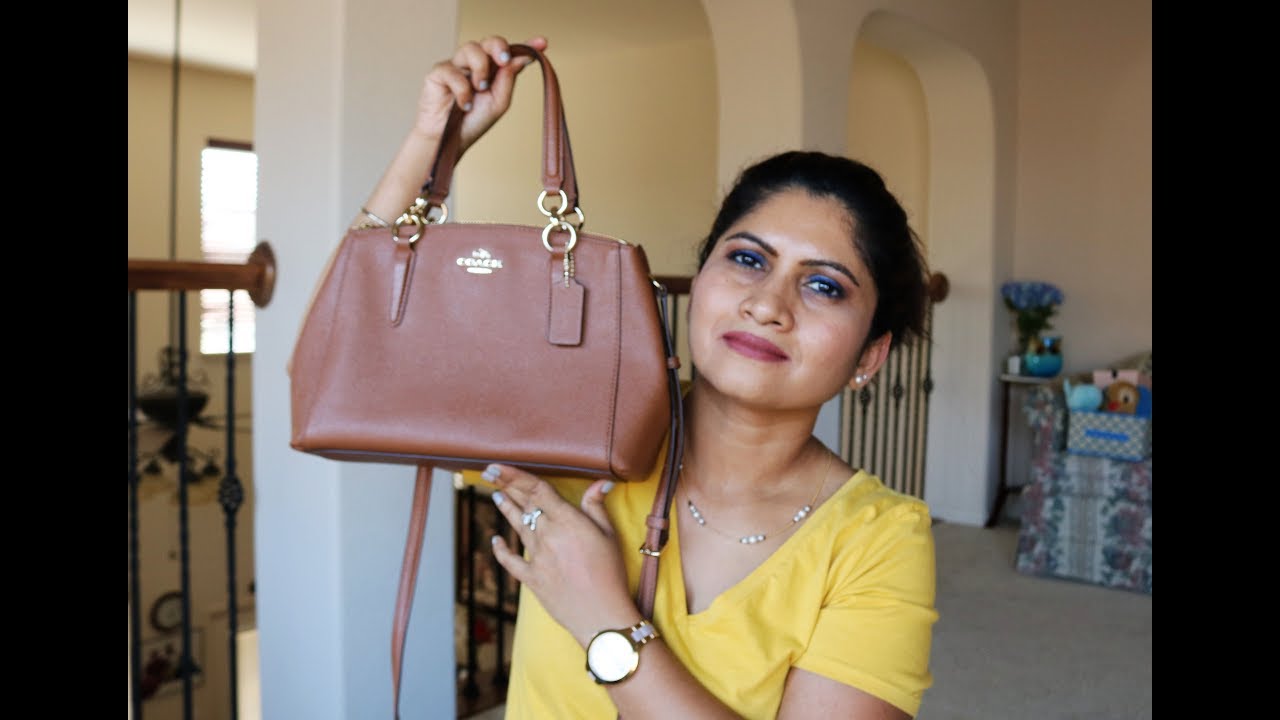 COACH CHRISTIE CARRYALL HANDBAG | COACH HANDBAG REVIEW