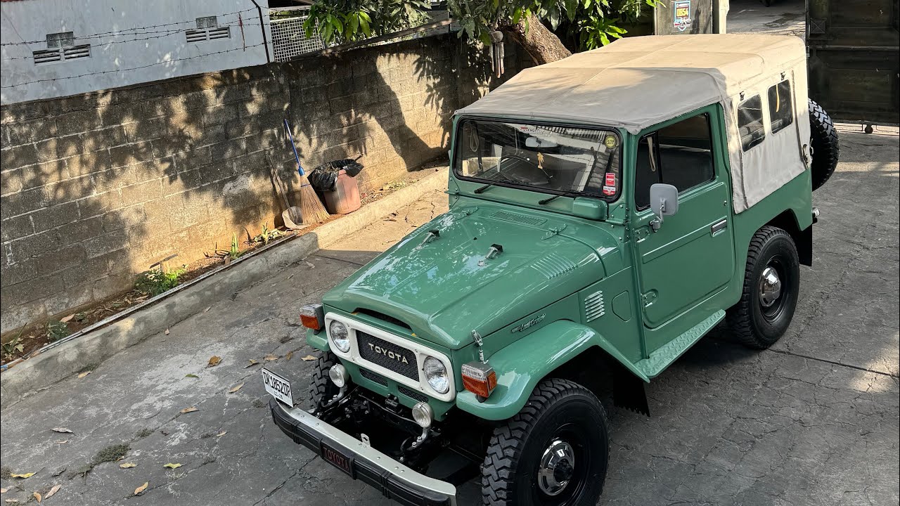 Di jual Landcruiser fj 40  softtop 80/81 full restorasi (089637637678) #toyotahardtop #hardtop #fj40