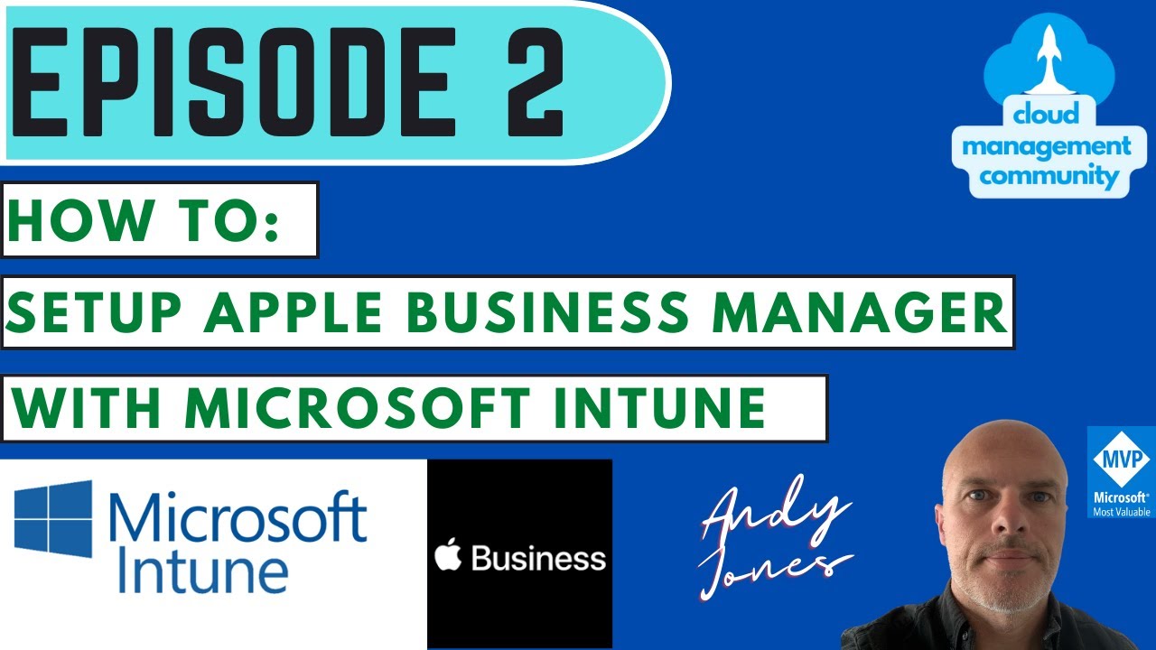 iOS and macOS Management - How to setup Apple Business Manager with Intune
