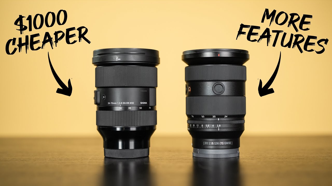 SONY 24-70 GM II or SIGMA 24-70 - Which should YOU buy?!