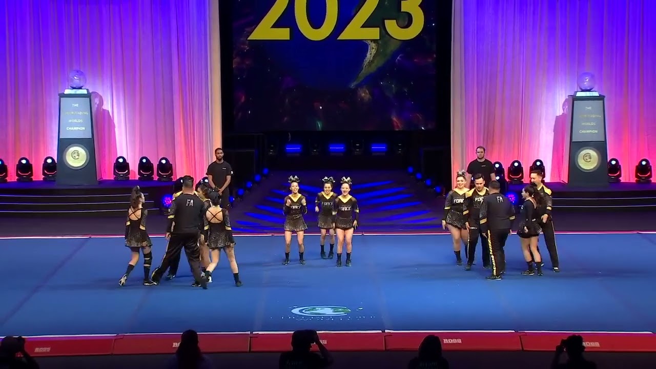 Force Academy Chihuahua - BlackGold in Finals at The Cheerleading Worlds 2023