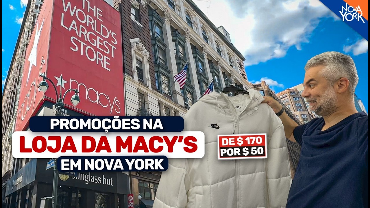 Dicas de COMO ECONOMIZAR NA MACY’s em Nova York