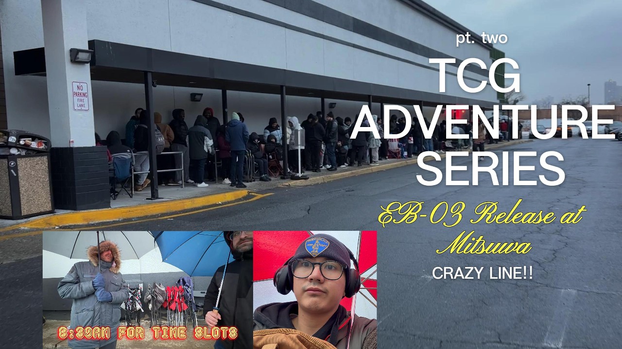 TCG Adventure Series - EB03 Release at Mitsuwa in Edgewater NJ *CRAZY LINE*