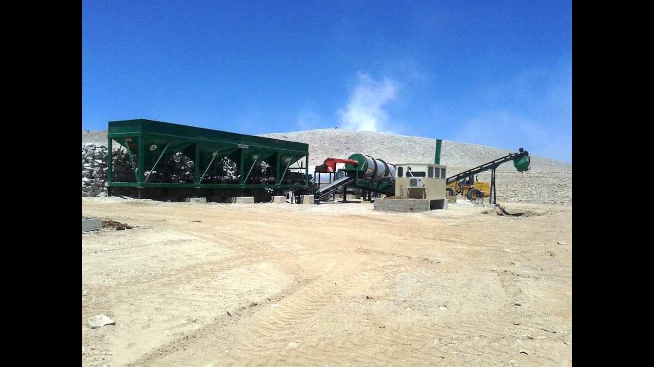 Asphalt Hot Mix Plant installed at Algeria - S.P. Enterprise.