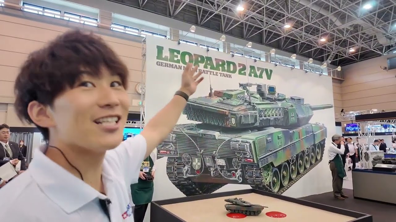 タミヤRC新製品　レオパルド・シャーマン　静岡ホビーショー2025