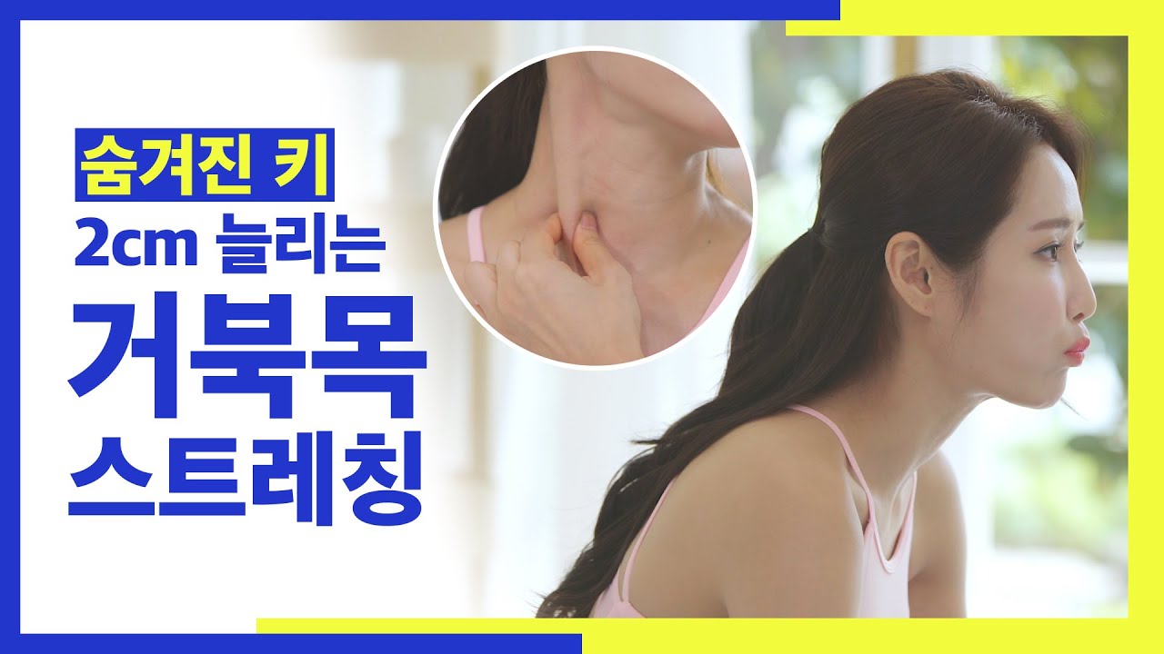 [딩고PT]키 2cm 늘리는 거북목 스트레칭 / 매일 스마트폰을 쳐다보는 사람들 꼭 봐!!