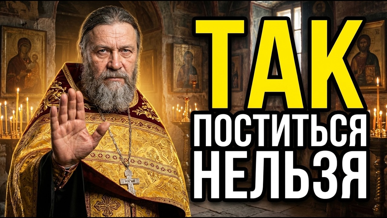 СТОП! Не поститесь так 23 февраля! Страшная ошибка, которая отнимает здоровье и губит душу.